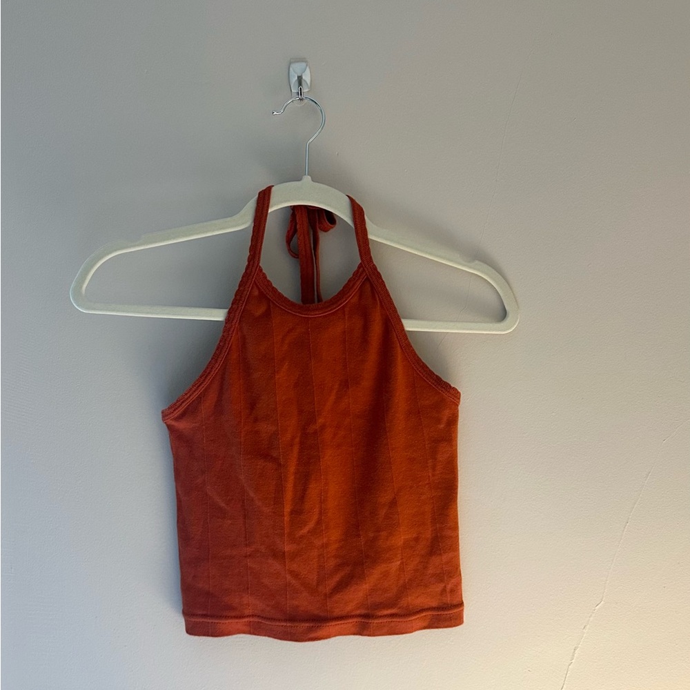Urban Outfitters Rust Halter Tank Top